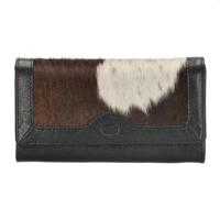 Micmacbags Portemonnee met Vachtje Legacy RFID Zwart - thumbnail