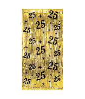 Deurgordijn 25 jaar 200 x 100 cm - thumbnail