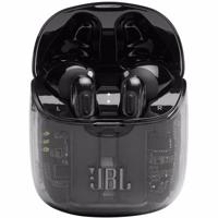 JBL Tune 225 TWS ; Draadloze bluetooth oortjes met een batterijduur van tot 25 uur, inclusief oplaadhoes, voel de muziek met JBL Pure Bass-geluid, in doorzichtig zwart - thumbnail