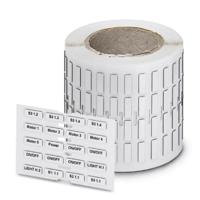 Phoenix Contact 0826844 Apparaatmarkering Montagemethode: Plakken Markeringsvlak: 17 x 7 mm Wit Aantal markeringen: 500 500 stuk(s) - thumbnail