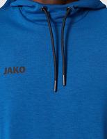 JAKO 6729 Sweater Met Kap Premium Basics - Royal Gemeleerd - 3XL - thumbnail