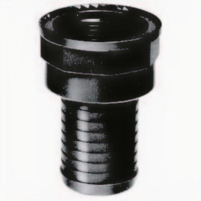 Europond Slangpilaar PP Zwart 1 1/2" x 40mm - Robuuste Vijver Binnendraad-Tule Verbinding