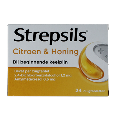 Citroen & honing 24 Zuigtabletten