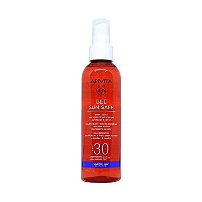 Apivita Suncare Bee Sun Safe Tan Perfecting Body Oil SPF30 200ml Apivita Suncare Bee Sun Safe Tan Perfecting Body Oil SPF30 200ml