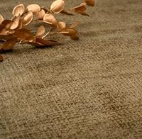 Tapeso Viscose vloerkleed - Gem olijfgroen - 70x140 cm - thumbnail