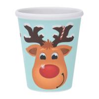 Kerst Beker Melamine, 250ml - thumbnail