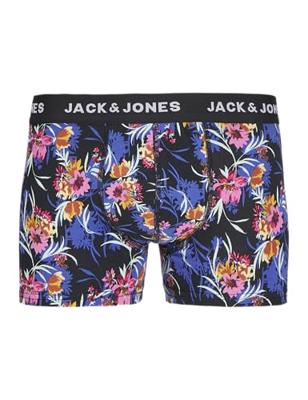 Jack & Jones Boxershorts JACBOTANIC 2-pack Zwart-S