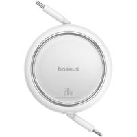 Baseus Free2Pull - 20 W USB-C - Lightning-kabel, 1 m (wit) - thumbnail