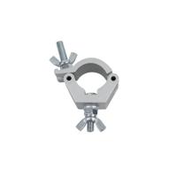 Showtec Half Coupler 100 kg 32 mm TÜV gecertificeerd zilver - thumbnail