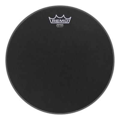 Remo BE-0812-ES Emperor Black Suede 12 inch tomvel