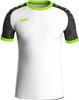 JAKO 4224 Shirt Iconic Km - Wit/Zwart/Fluogroen - XL - thumbnail
