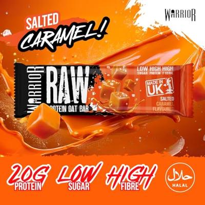 Warrior Raw Protein Flapjack Salted Caramel (12 x 75 g) Warrior Raw Protein Flapjack Salted Caramel (12 x 75 g)