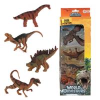 World Of Dinosaurs dinosaurussen, 4st. - thumbnail