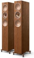 KEF R5 meta zuilspeaker (perpaar) - walnoot - thumbnail