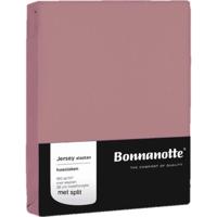 Bonnanotte Hoeslaken jersey oud roze 90x200cm - thumbnail