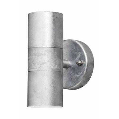 KonstSmide WandspotModena Up - Down 2-lichts 17cm zinkgrijs - 7571-320