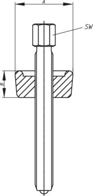 Gedore Kogellagertrekker - 8011430