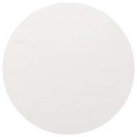 Tafelblad rond 90x3 cm massief grenenhout wit - thumbnail