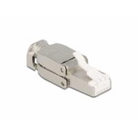 DeLOCK RJ45 Stekker Cat.6a STP toolfree - thumbnail