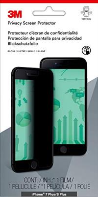 3M MPPAP010 privacy screen protector voor Apple iPhone 6 Plus/6S Plus/7 Plus Black