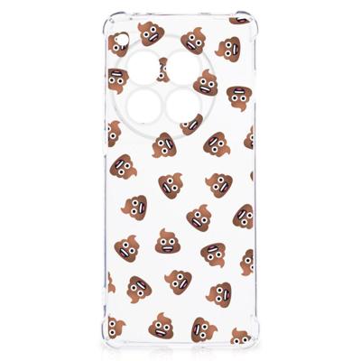Doorzichtige Silicone Hoesje voor OnePlus 12 Poep Emojis Doorzichtige Silicone Hoesje voor OnePlus 12 Poep Emojis