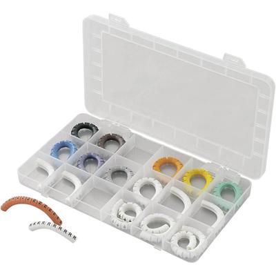 TRU COMPONENTS ECMKS-2 Markeerclip Opdruk 0 - 9, L, N, R, S, T, PE, +, - Buitendiameter 2 tot 5 mm TRU COMPONENTS ECMKS-2 Markeerclip Opdruk 0 - 9, L, N, R, S, T, PE, +, - Buitendiameter 2 tot 5 mm