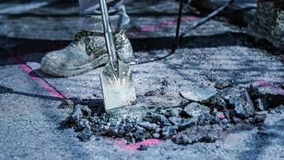 Bosch Accessoires Asfaltbeitel SDS-max 400 x 90 mm 1st - 2608690003