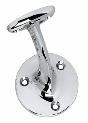 Intersteel Leuninghouder opschroevend hol zadel - chroom Intersteel Leuninghouder opschroevend hol zadel - chroom