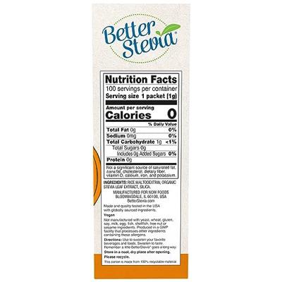 Better Stevia 100zakjes