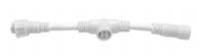 Kerstverlichting T connector 25cm wit - thumbnail
