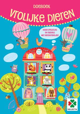 Selecta Vrolijke dieren doeboek Selecta Vrolijke dieren doeboek
