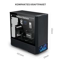 Lian Li LANCOOL 207 Midi-tower Behuizing, PC-behuizing, Gaming-behuizing Zwart - thumbnail