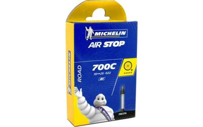Michelin Airstop 700x18/25C Binnenband - 40mm Presta ventiel Michelin Airstop 700x18/25C Binnenband - 40mm Presta ventiel