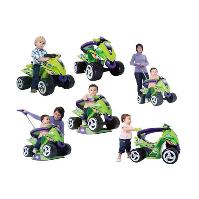Injusa Loopauto quad 98 cm groen/paars