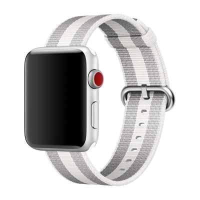 Apple Woven Nylon Apple Watch 38mm / 40mm / 41mm White