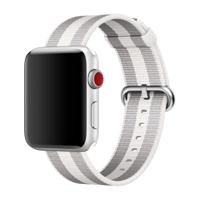 Apple Woven Nylon Apple Watch 38mm / 40mm / 41mm White - thumbnail