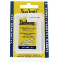 Duodent Tandenstokers Hout - thumbnail