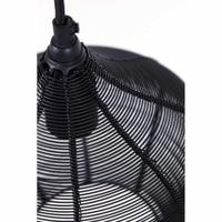 Light & Living Hanglamp 'Alvaro' 5-Lamps, kleur Mat Zwart - thumbnail