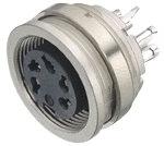 Binder 09 0308 00 03 Serie 680 | 3 Polige M16 Female Chassisdeel