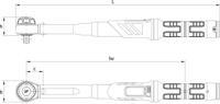 Gedore Momentsleutel Dremaster K 3/4" - 2641267 - thumbnail