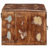 Tv-meubel wandmontage 100x32x25 cm massief gerecycled hout - thumbnail