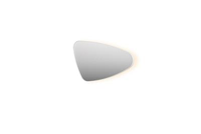 Spiegel Organisch INK SP23 100x60 cm Met Verlichting en Spiegelverwarming Rechts Mat Wit Spiegel Organisch INK SP23 100x60 cm Met Verlichting en Spiegelverwarming Rechts Mat Wit