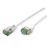 ROLINE RM U/FTP DataCentre patchkabel Cat.6A (Klasse EA), extra dun, wit, 1,5 m - thumbnail