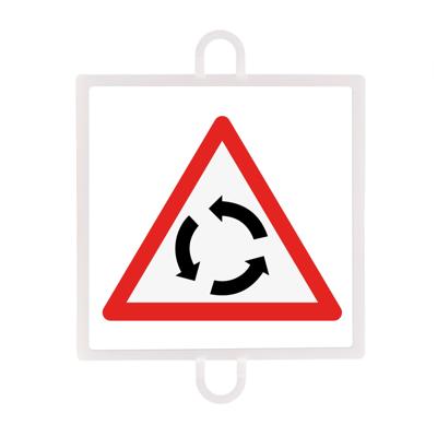 TRAFFIC SIGN DANGER Nº 1 (GIRAALRIA INTERSECTION)