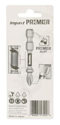 Makita Slagschroefbit T20x50mm XTT Impact Premier - E-03349