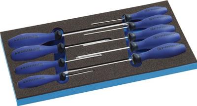 Promat/Tecwerk Gereedschapsmodule | 9-delig 1/3-module | sleuf 2,5-6,5 / PH0-3 - 4000871238