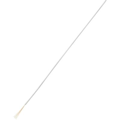 TRU COMPONENTS 1571570 Draad LiFY 1 x 0.25 mm² Wit 10 m