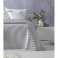 Sprei Hosteline AGNES Parelgrijs Bed van 135 (1 Onderdelen) - thumbnail