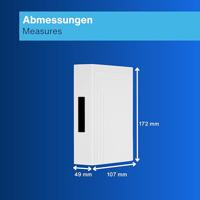 REV 0046683 Gong 6 - 8 V 80 dBA Wit - thumbnail