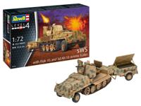 Revell 1/72 sWS with Flak43 and Sd.Ah58 Ammo Trailer - thumbnail